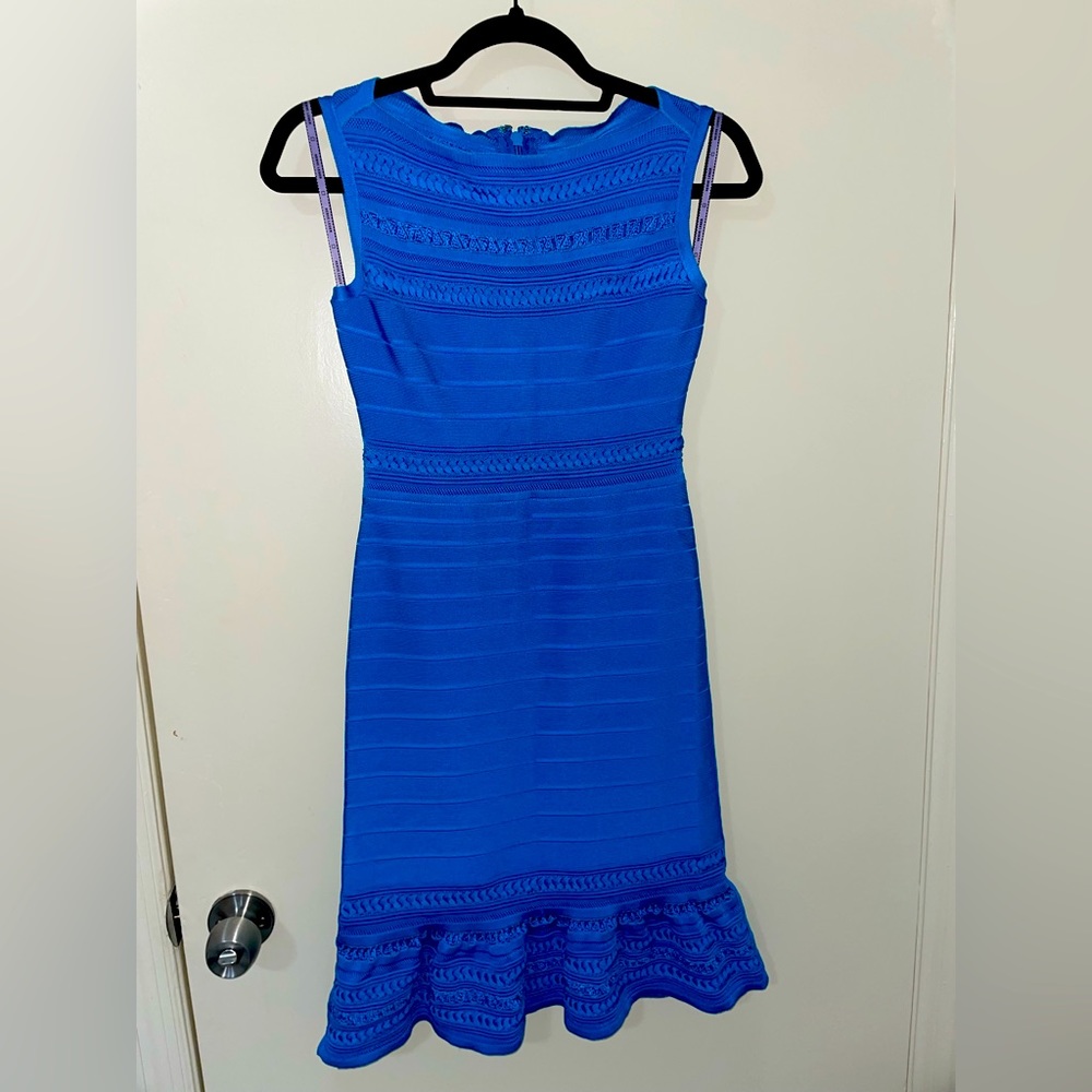 Herve Leger Fit and Flare Dress